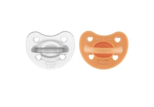 Chicco gommotto luxe 6-16m rosa  2 pezzi