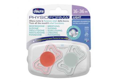 Chicco succhietto light 16-36m 2 pezzi
