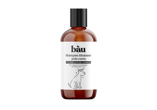 Bàu shampoo idratante per cani a pelo corto 250ml