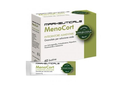 Markeuticals Menocort integratore per lo stress psicofisico 60 bustine