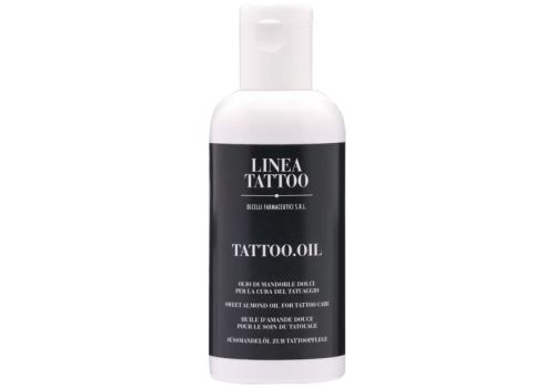 Olcelli Linea Tattoo Oil olio di mandorle dolci nutriente post tatuaggio 100ml