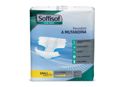 Soffisof Air Dry extra pannoloni a mutandina taglia s 15 pezzi