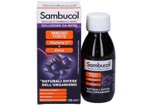 Sambucol liquido da bere integratore difese organismo 120ml