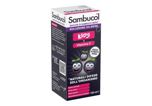 Sambucol Kids integratore per il sistema immunitario soluzione orale 120ml