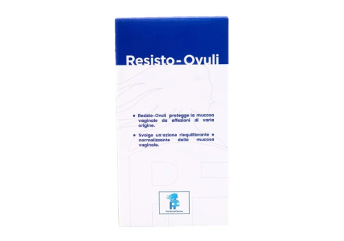 Resisto-Ovuli protettivi e riequilibranti della mucosa vaginale 18 pezzi