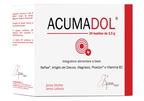 Acumadol integratore per il benessere articolare 20 bustine 