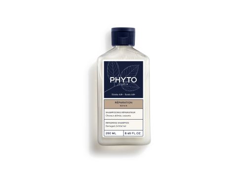 Phyto Phytoriparazione shampoo ristrutturante alla cheratina botanica per capelli rovinati e fragili 250ml