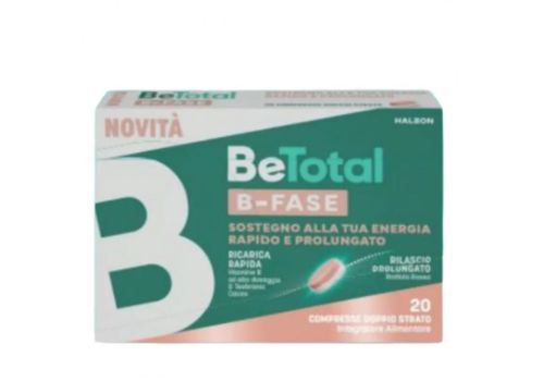BeTotal B-Fase integratore energizzante 20 compresse
