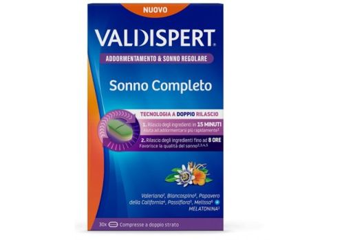 Valdispert Sonno Completo 30 compresse