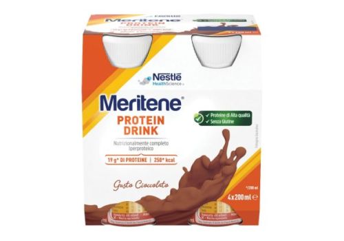 Meritene Protein Drink Cioccolato 4 x 200ml