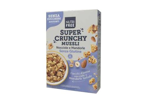 Nutrifree super crunch muesli nocciole senza glutine 300 grammi