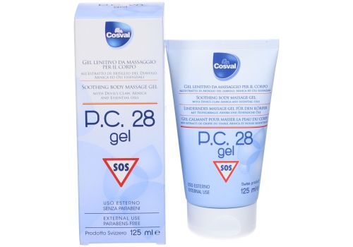 P.C. 28 gel lenitivo da massaggio per il corpo 125ml