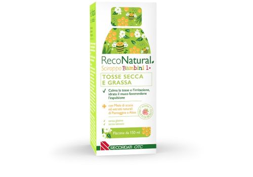 Reconatural sciroppo tosse secca e grassa per bambini 150ml