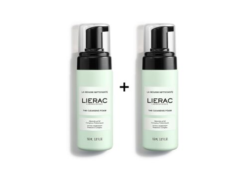 Lierac Duo mousse detergente purificante viso 150ml + 150ml
