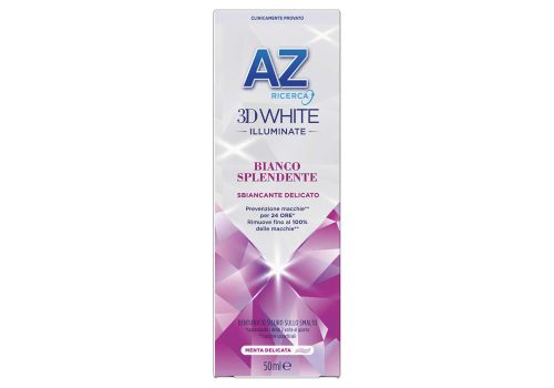 AZ 3D White Illuminate dentifricio bianco splendente 50ml