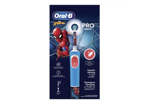 Oral-B Spiderman spazzolino elettrico per bambini 1 pezzo + 1 ricarica