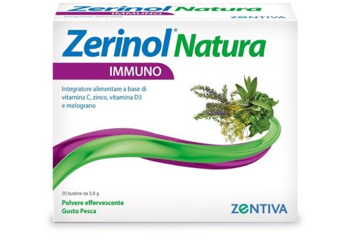 Zerinol Natura Immuno integratore per le difese immunitarie 20 bustine