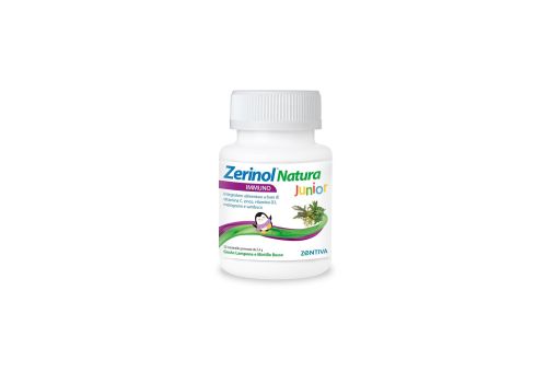 Zerinol Natura Immuno Junior integratore per le difese immunitarie 30 caramelle