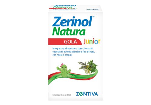 Zerinol Natura Gola Junior spray orale 30ml