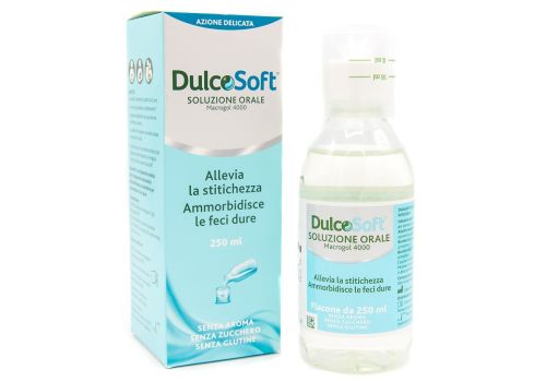 Dlcosoft lassativo adulti e bambini soluzione orale 250ml