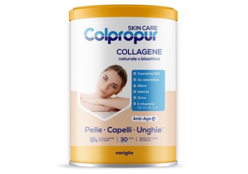 Colpropur skin care vaniglia integratore per il benessere della pelle polvere orale 309 grammi