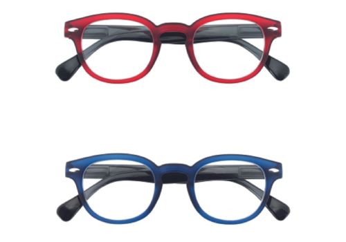 Prontoleggo twin blu e rosso occhiali da lettura +3,50
