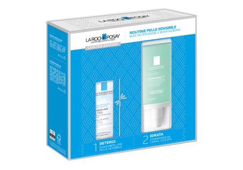 La Roche Posay duo pelle sensibile detersione idratazione Hydraphase Legere 50ml + acqua micellare 50ml