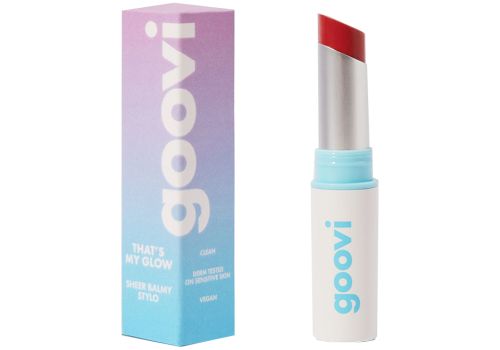 Goovi 04 bitten red balsamo labbra nutriente colorato 2,5 grammi