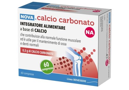 Nova Calcio Carbonato 60 compresse