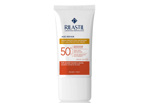 Rilastil Age Repair crema protettiva viso antirughe spf50+ 50ml