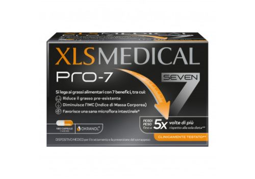 Xls medical pro-7 integratore per il controllo del peso 180 capsule