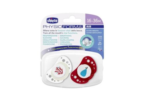 Chicco Air succhietto luminoso rosso 16-36m 2 pezzi