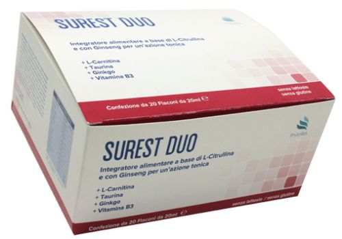 Surest Duo integratore tonico 20 fiale da 20ml
