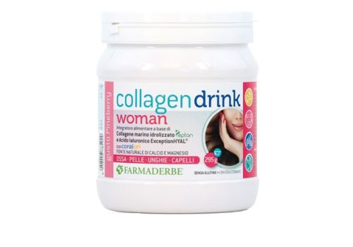 Collagendrink woman integratore per ossa pelle unghie capelli polvere orale 295 grammi