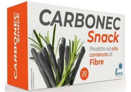 Carbonec Snack integratore per la funzione digestiva 20 pezzi