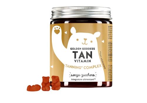 Golden Goddess Tan Vitamin integratore per l’abbronzatura 45 caramelle gommose