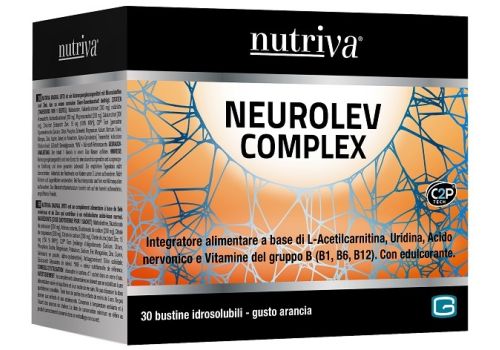 Nutriva Neurolev Complex integratore per il sistema nervoso 30 bustine
