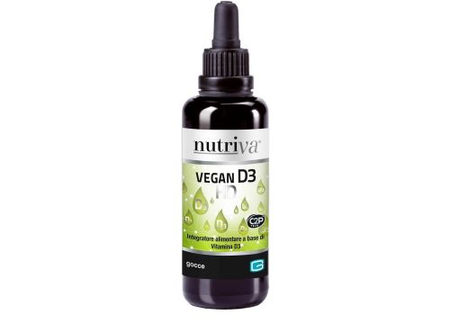 Vegan D3 HD integratore per il sistema immunitario e le ossa gocce orali 30ml