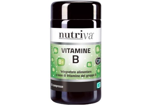 Nutriva Vitamine B integratore a base di vitamine del gruppo B 50 compresse