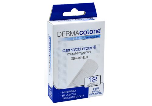 Dermacotone cerotti sterili ipoallergenici grandi 12 pezzi