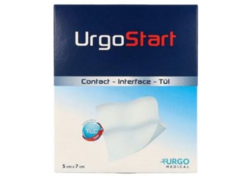 Urgostart Contact medicazione non aderente 5 x 7cm 3 pezzi