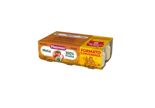 Plasmon mela omogeneizato 6 x 80 grammi