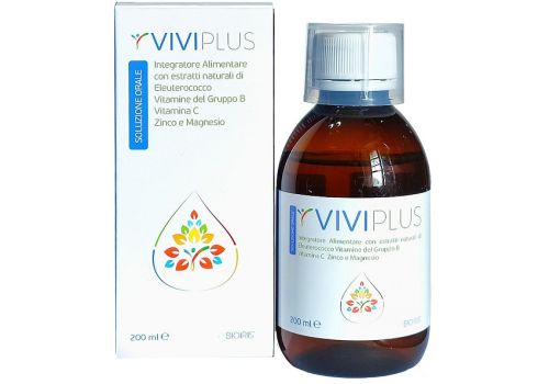 Viviplus integratore di vitamine e minerali soluzione orale 200ml