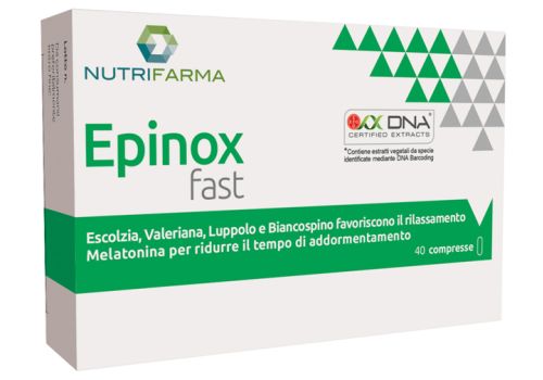 Epinox Fast integratore per ridurre il tempo di addormentamento 40 compresse