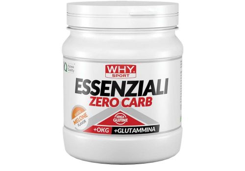 Why Sport Essenziali Zero Carb integratore di aminoacidi essenziali gusto melone senza glutine 240 grammi