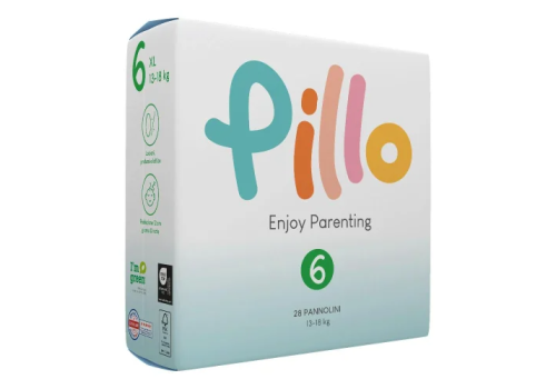 Pillo Enjoy Parenting 6 xl pannolini 13-18kg 28 pezzi