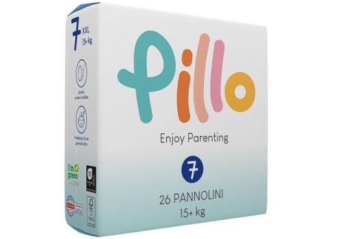 Pillo Enjoy Parenting 7 xxl pannolini 15+ kg 26 pezzi