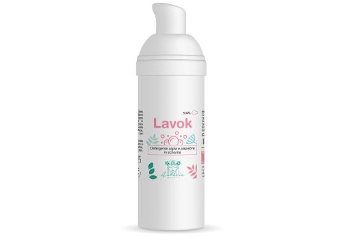Lavok detergente per ciglia e palpebre 50ml