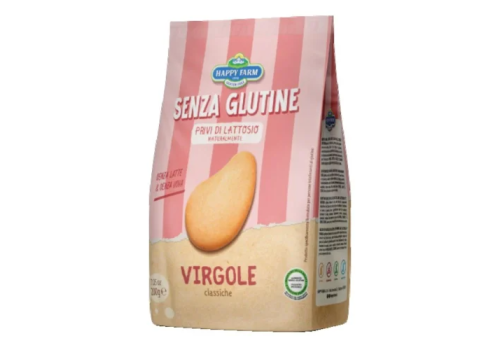 Happy Farm virgole classiche senza glutine 200 grammi