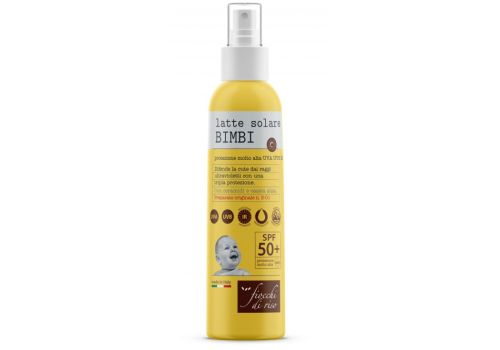 Fiocchi di Riso latte solare bimbi spf50+ protezione molto alta 140ml